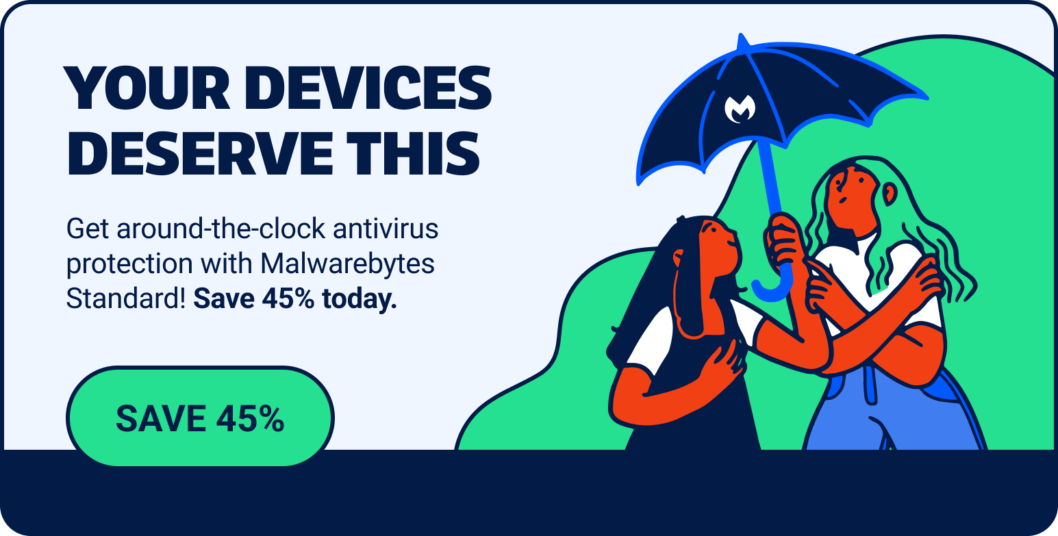 SAVE 45%