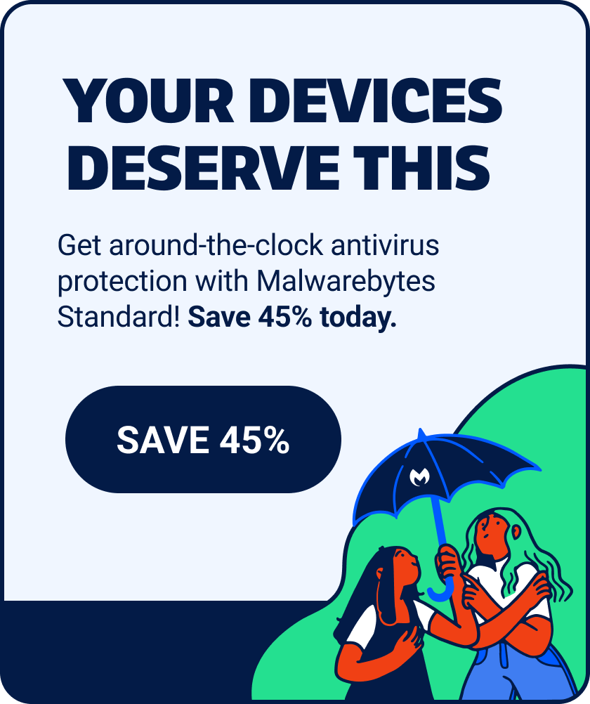SAVE 45%