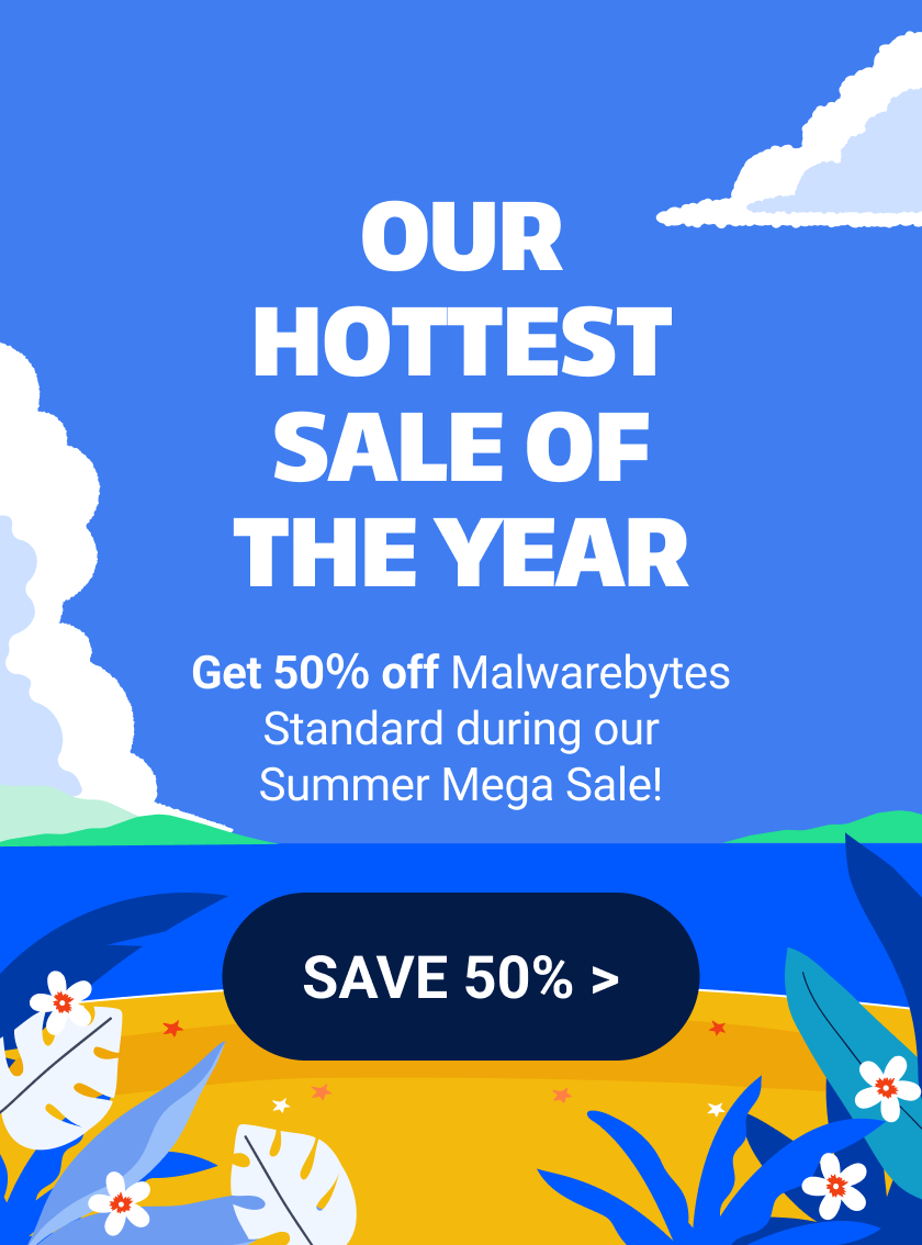SAVE 50%>