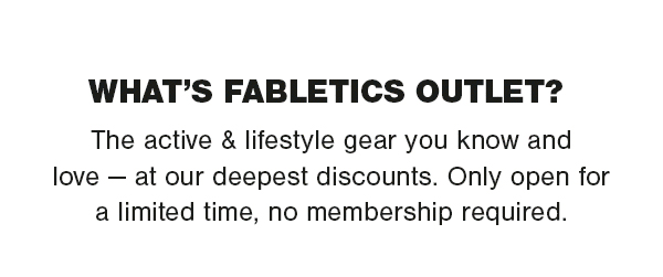 Shop Fabletics Outlet