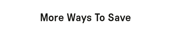 Ways To Save