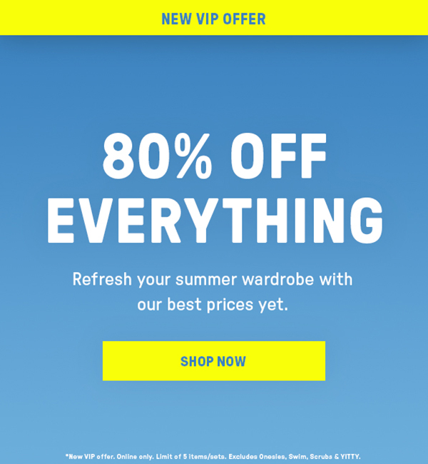 Shop New VIP Offer