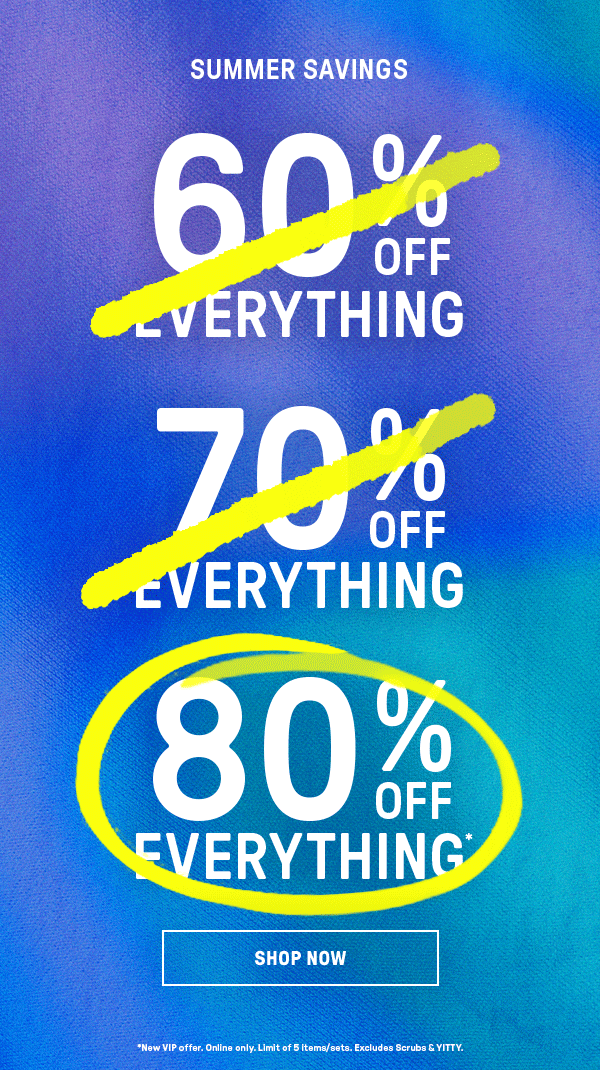 Summer Savings