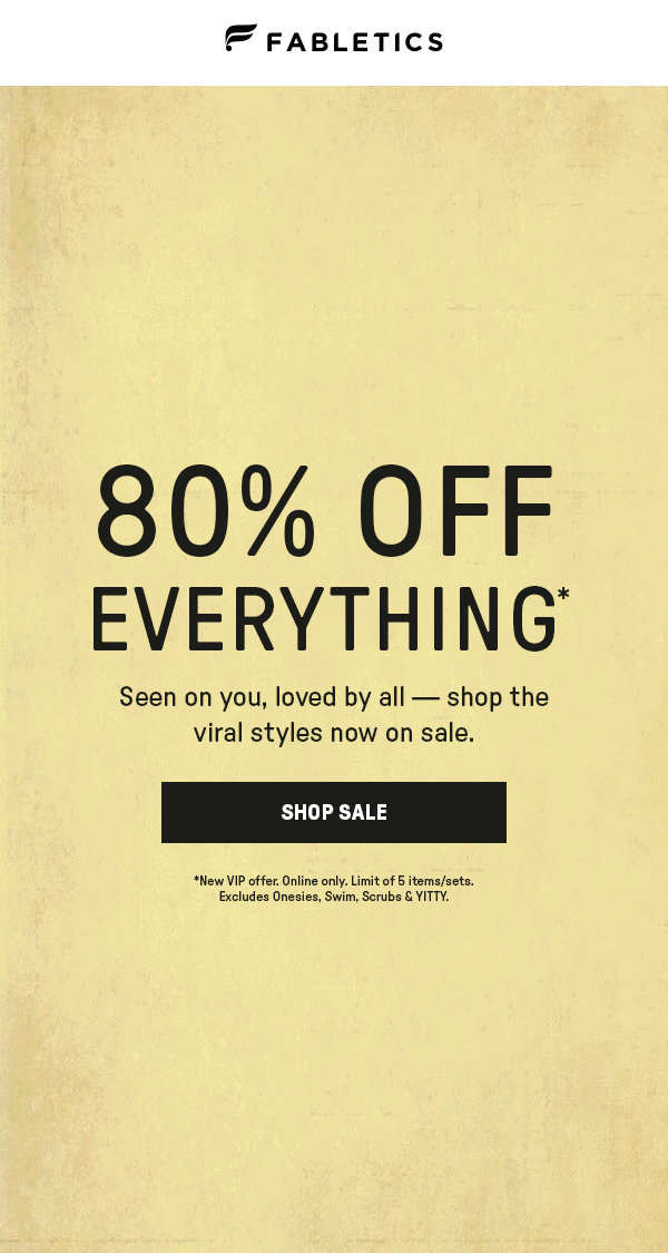 Shop Sale