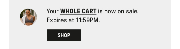 Your Cart Is On Sale