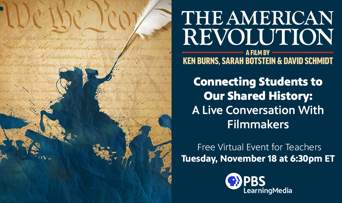 The American Revolution Filmmaker Event