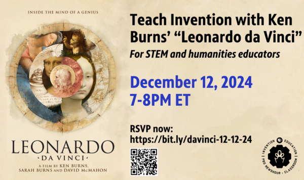 Teach Invention with Ken Burns' Leonardo da Vinci