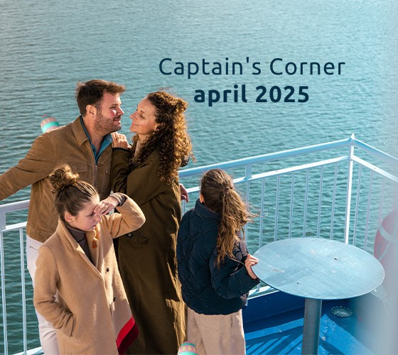 Captain's Corner: april nieuwsbrief