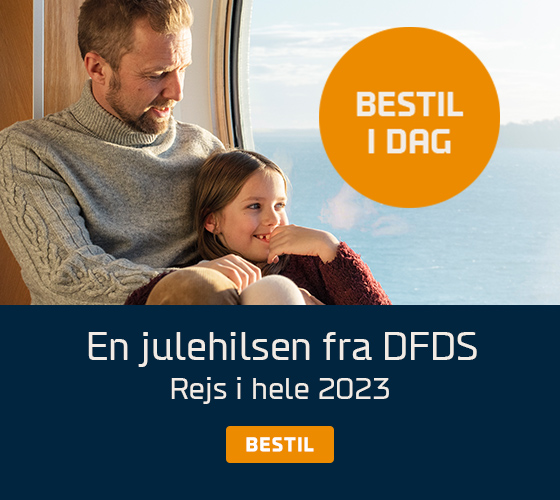 DFDS JULETILBUD - REJS I HELE 2023