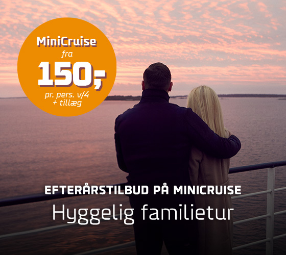 Efterårstilbud på MiniCruise