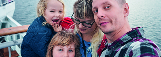 MED FAMILIEN I OSLO