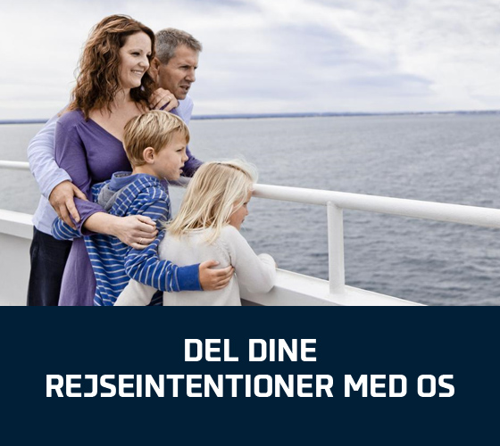 Del dine rejseintentioner med os