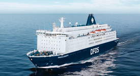 Comfortabele overtochten van DFDS