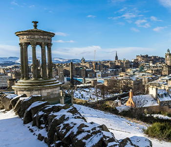 Winter stedentrip naar Edinburgh