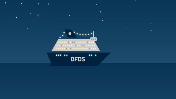 Prettige feestdagen van DFDS!