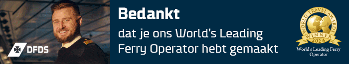 Bedankt dat je ons World's Leading Ferry Operator hebt genmaakt