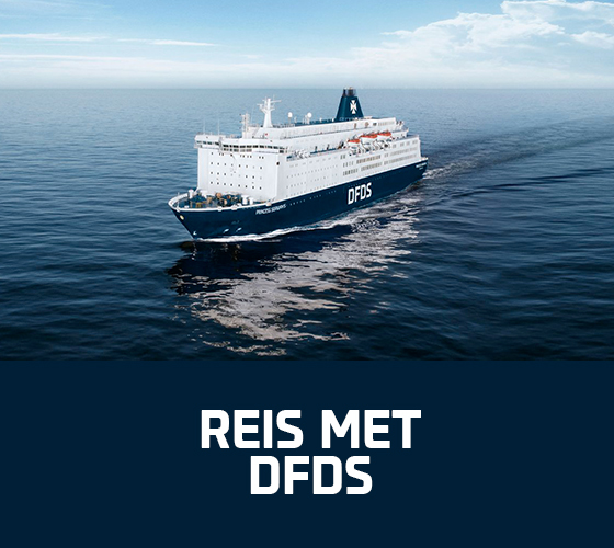 Reis comfortabel met DFDS!