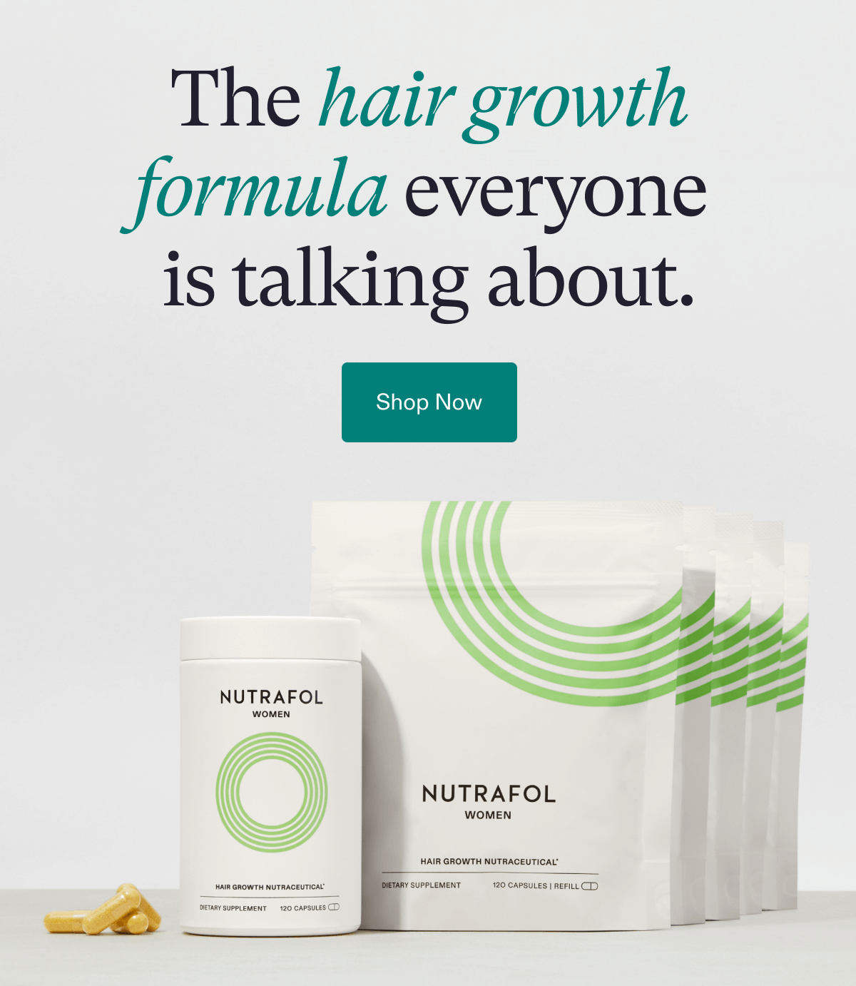 The hair growth formula everyone is talking about.