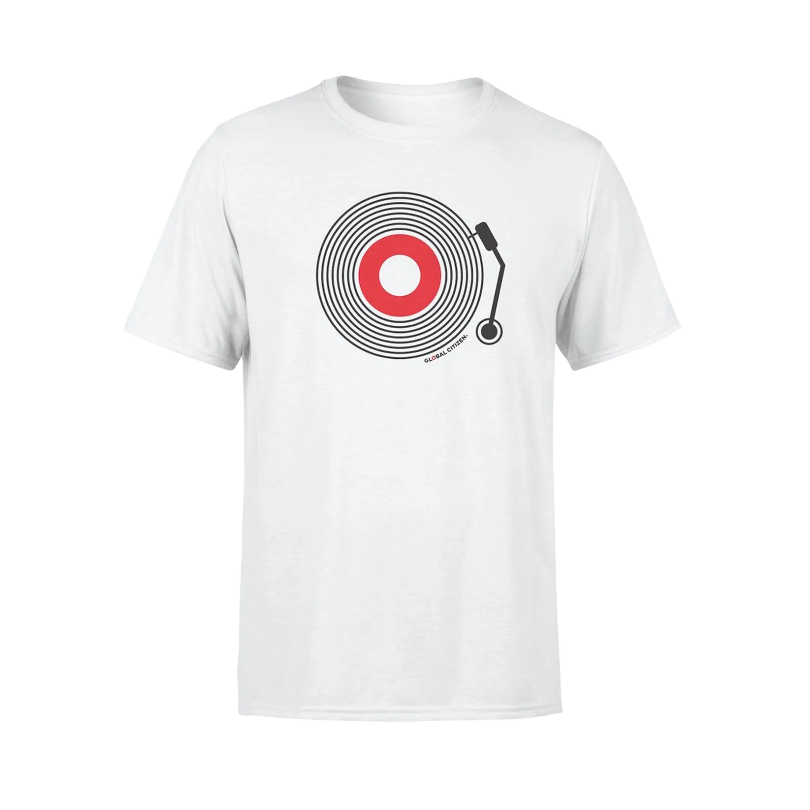 Global Citizen Retro Turntable T-Shirt