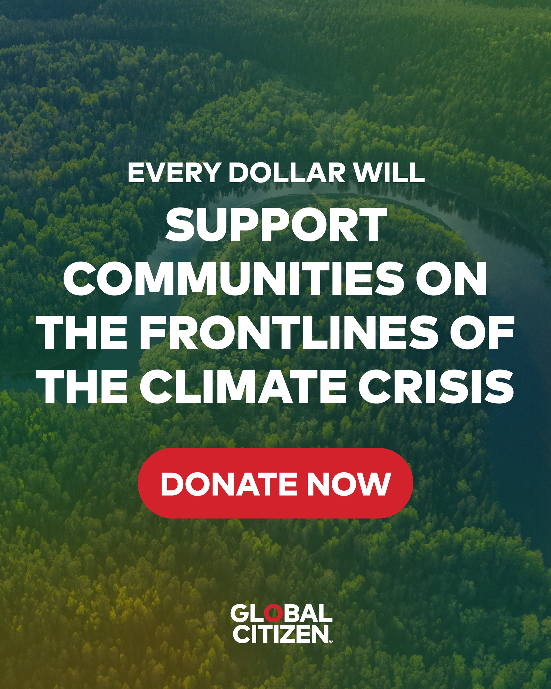 SUPPORT COMMUNITIES ON THE FRONTLINE OF THE CLIMATE CRISIS