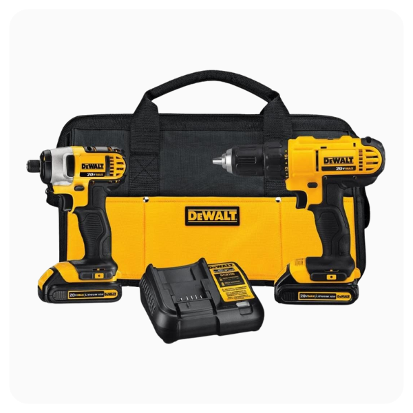 DEWALT 20V MAX Drill & Driver Combo – 47% Off