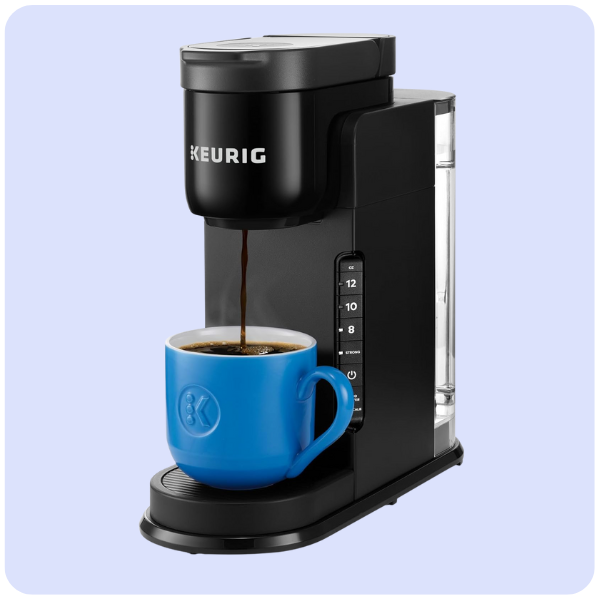 Keurig K-Express Single Serve Coffee Maker – Strong Brew Option, 42oz Reservoir, Sleek Design for Holiday Hosting & Gifting, Black