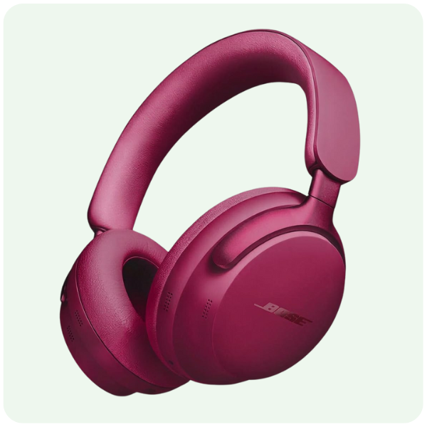 Bose QuietComfort Ultra Bluetooth Headphones, Wireless Headphones with Spatial Audio, Over Ear Noise Cancelling with Mic, Up to 24 Hours of Playtime, Deep...