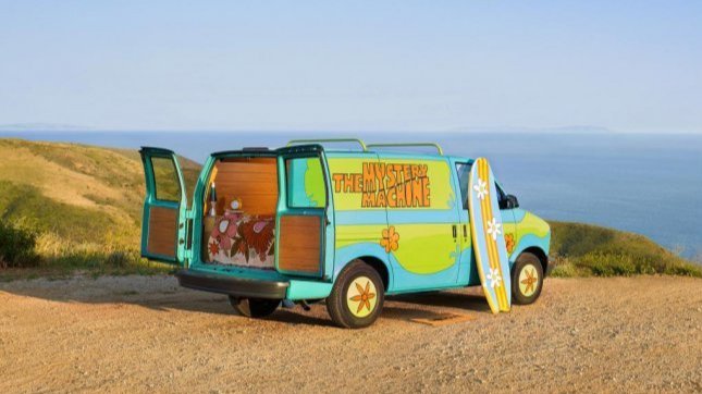 The Mystery Machine from Scooby-Doo