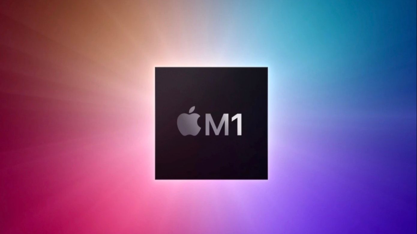 The Apple M1 logo 