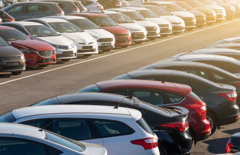 A car dealership