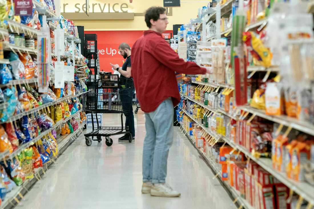 People at a store