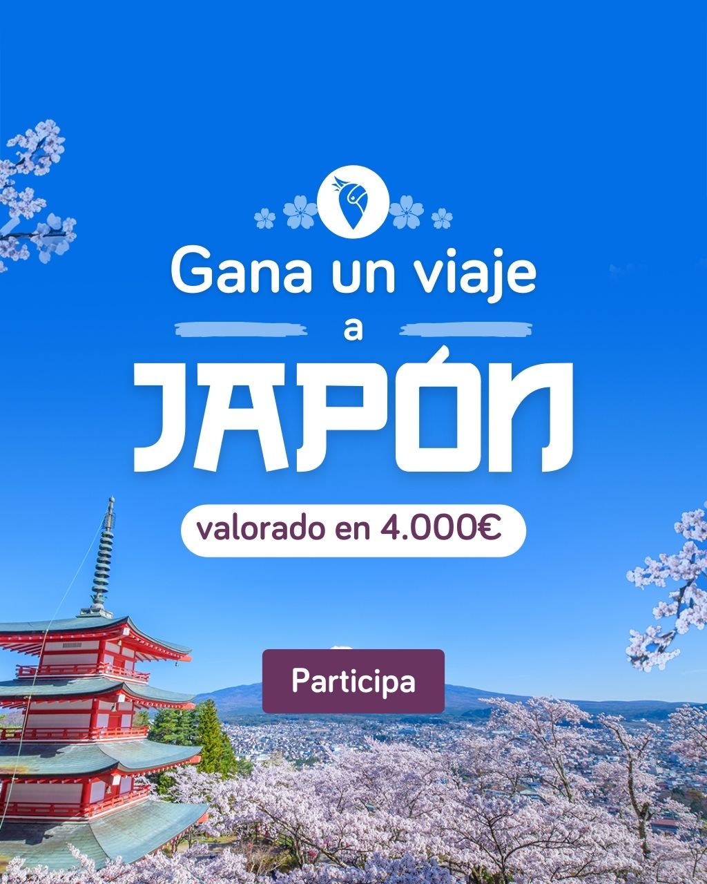 gana un viaje a japon