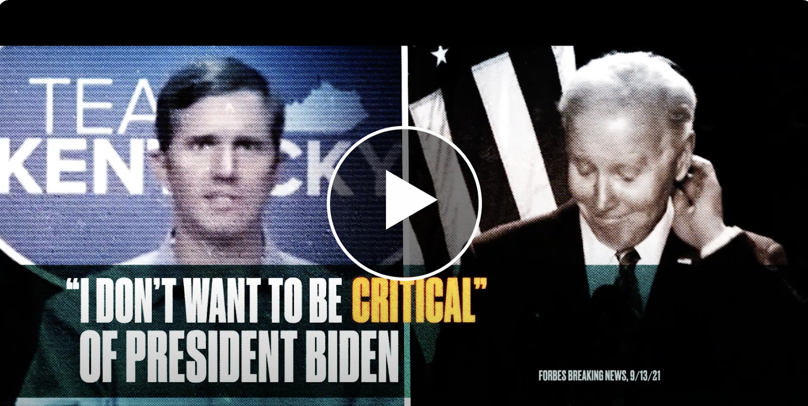 Kentucky gubernatorial race ad