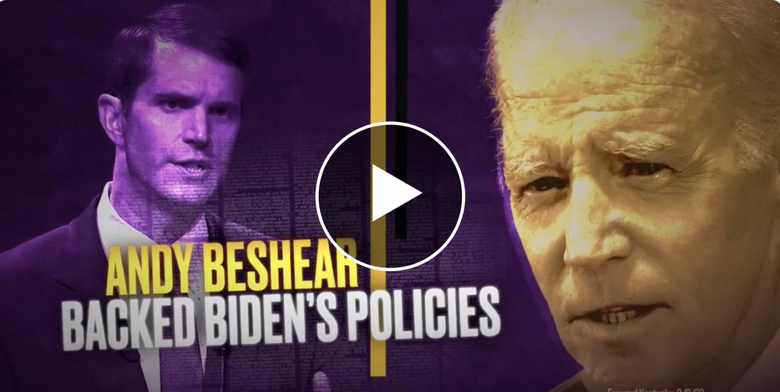 Kentucky gubernatorial race ad