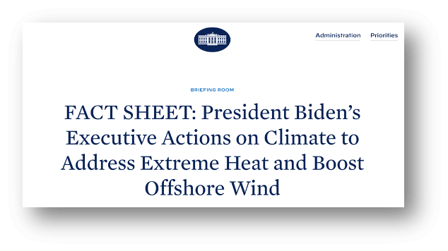 Biden climate