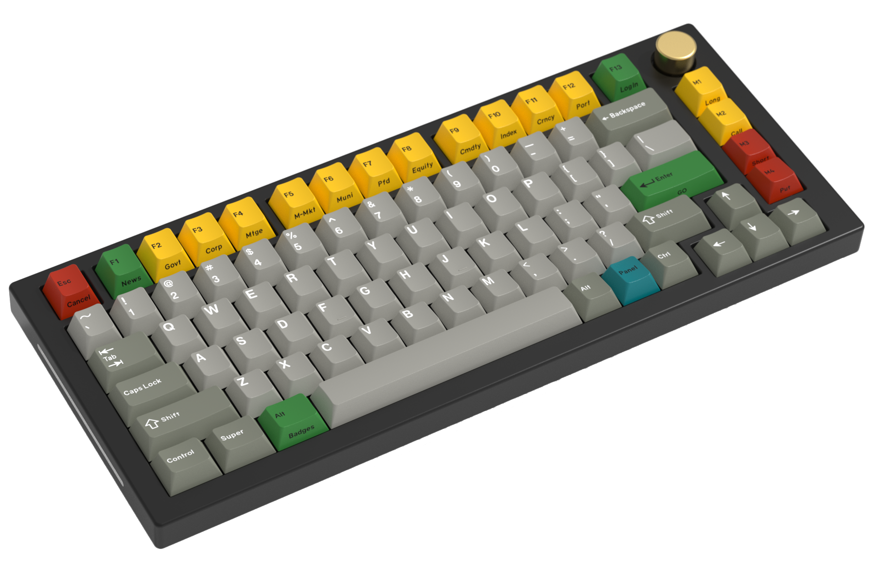 Drop + MiTo GMK Trader Custom Keycap Set