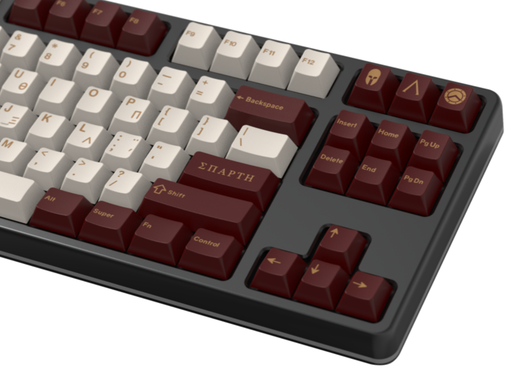 Drop GMK Sparta Custom Keycap Set