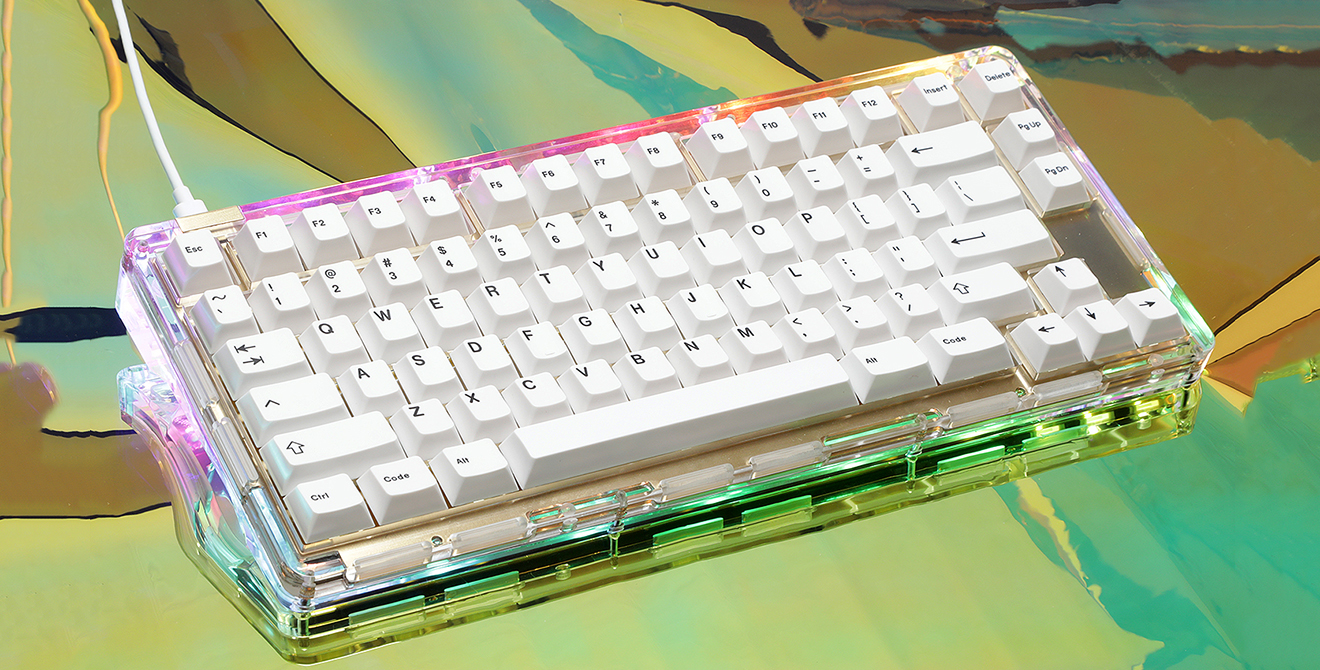 IDOBAO ID80 Crystal Gasket Keyboard Kit – Drop Exclusive