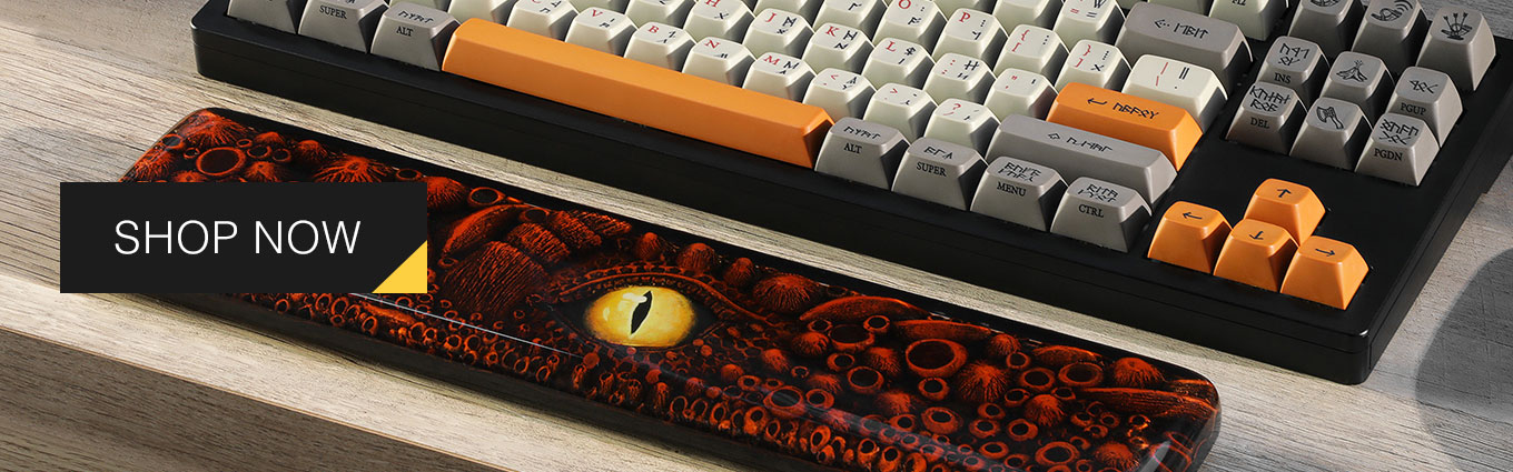 Drop + The Lord of the Rings Artisan Wrist Rests