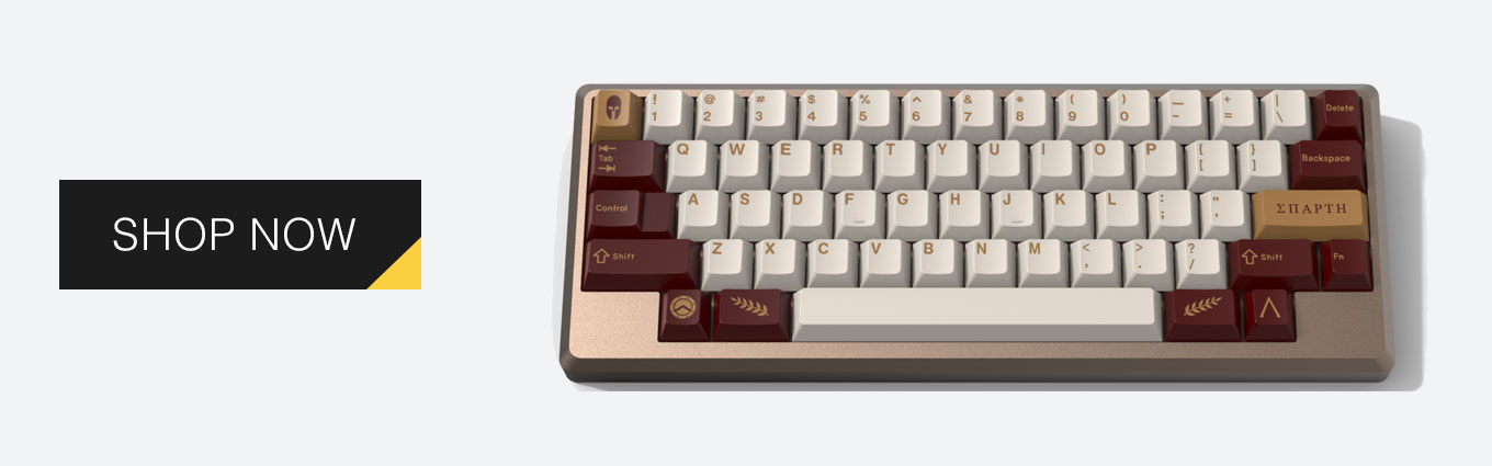 Drop GMK Sparta Custom Keycap Set