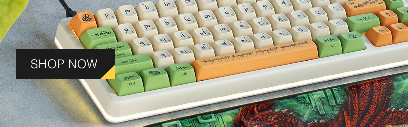 Drop + Lord of the Rings Dye Sub Keycaps