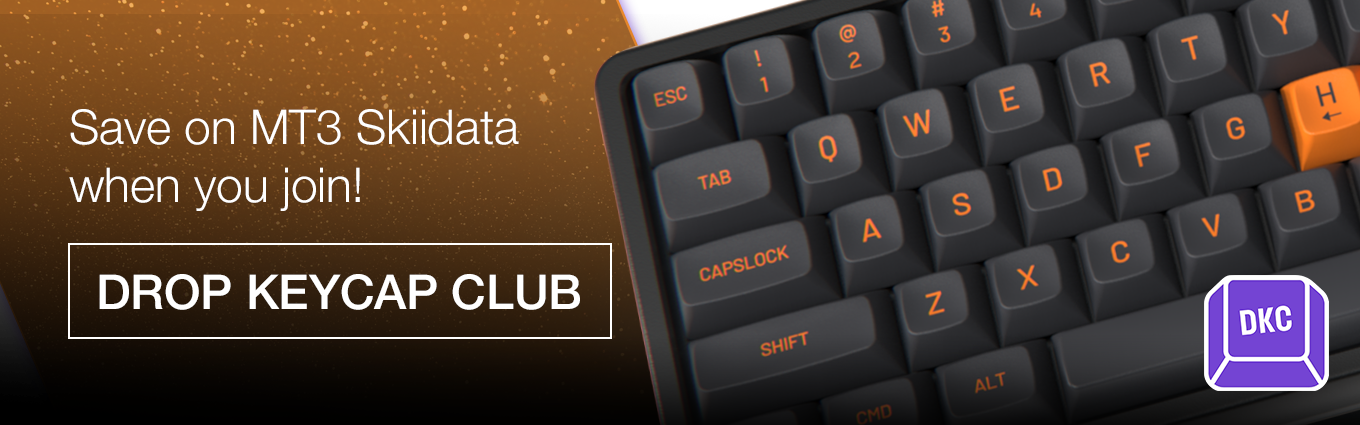 Save on MT3 Skiidata when you join Keycap Club