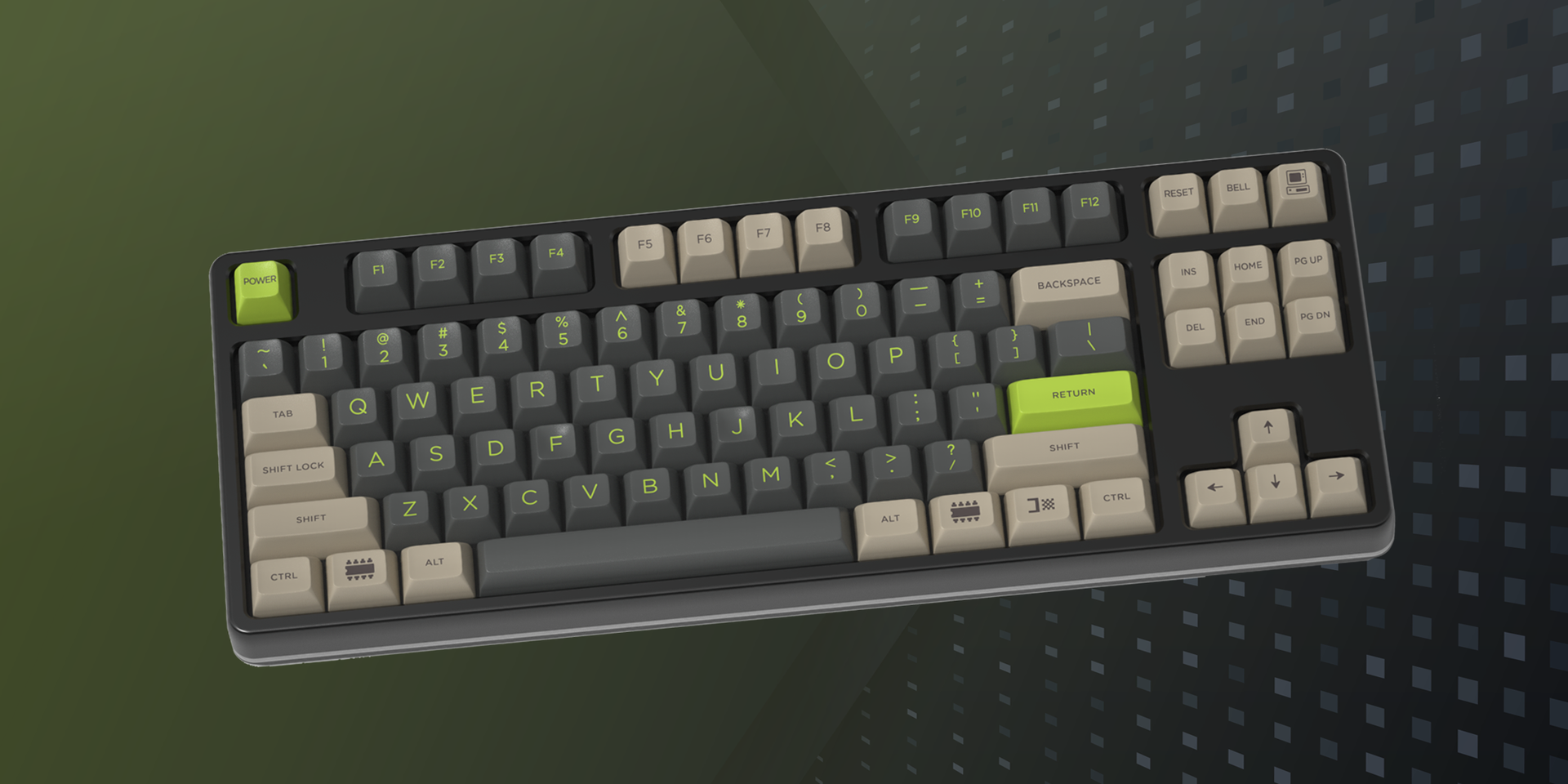 Drop SA Green Screen Keycap Set