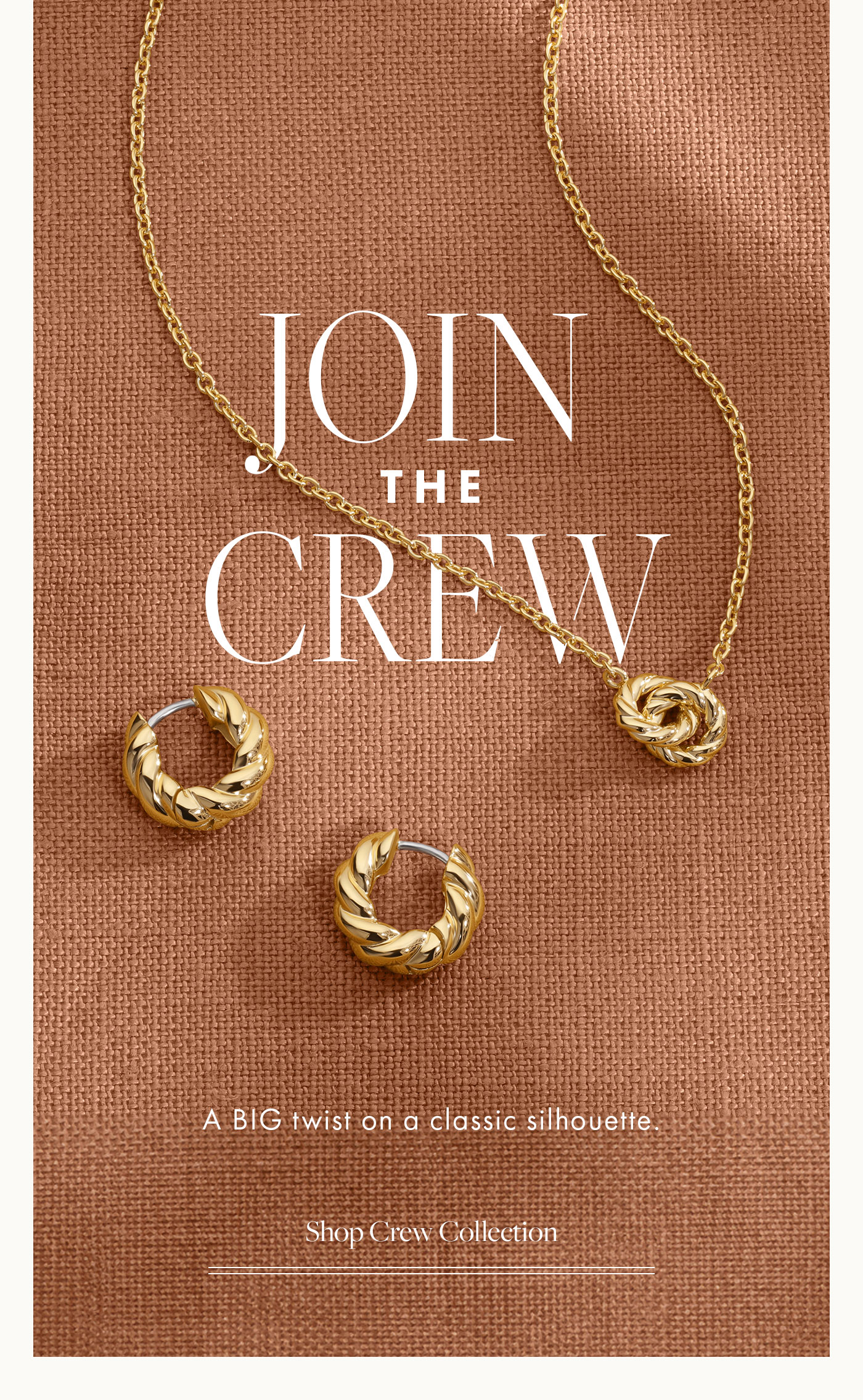 Join the Crew. Shop Crew Collection