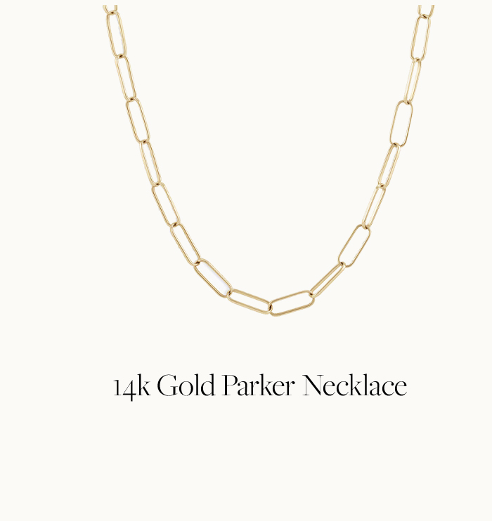 14k Gold Parker Necklace