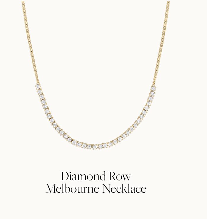 Diamond Row Melbourne Necklace