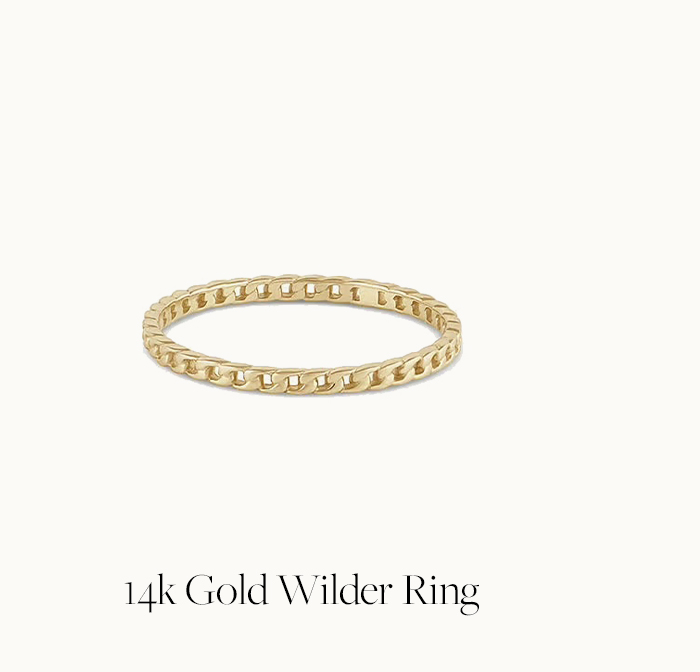 14k Gold Wilder Ring