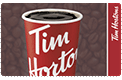 Tim Hortons Gift Card
