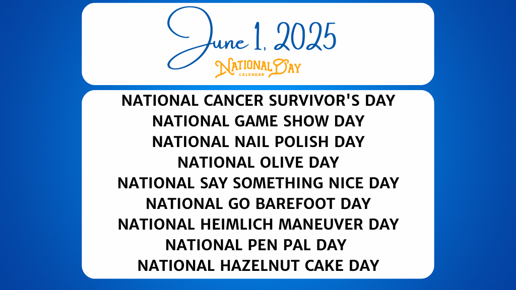 Filled with celebration opportunities for all!!