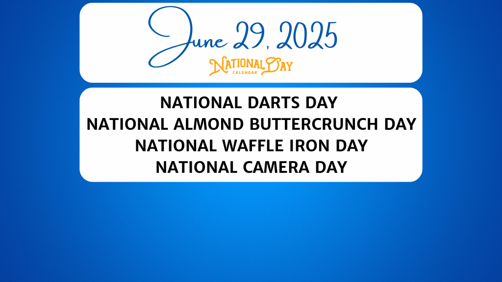 Discover the Founder of National Darts Day!